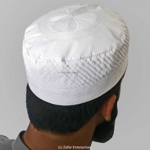 Pure Cotton Original Boqus Cap AKA Junaid Jamshed's Cap Imported From Saudi Arabia